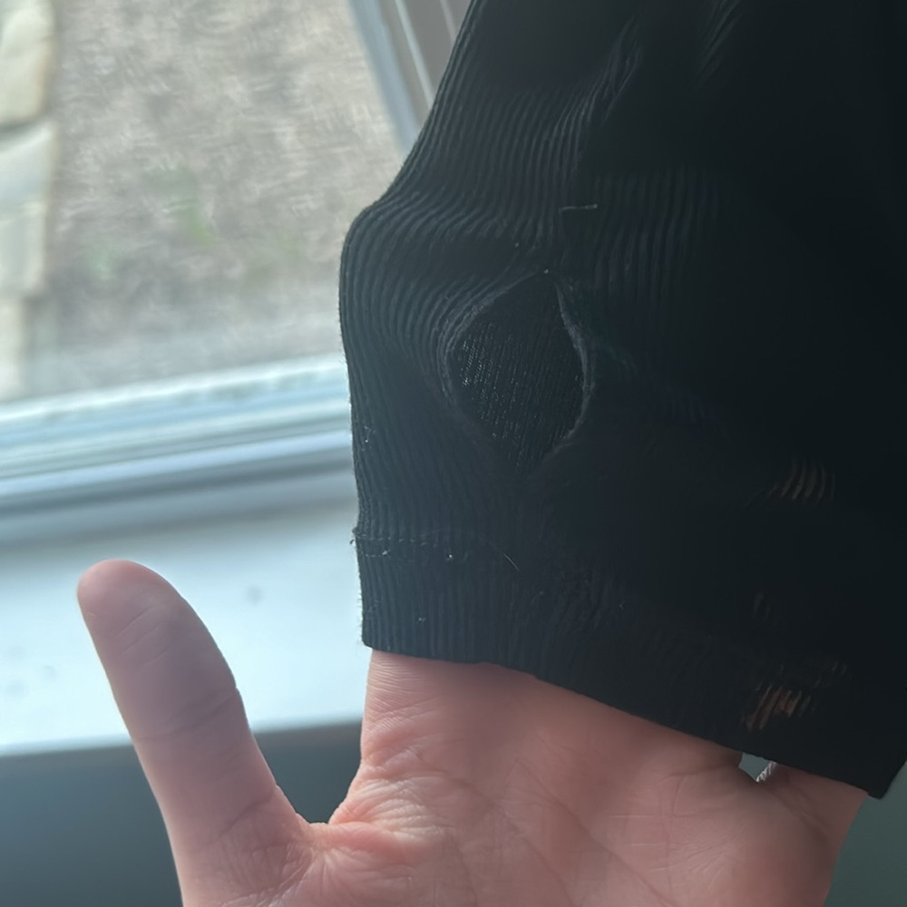 🪩girls black long sleeve shirt - Picture 4 of 4